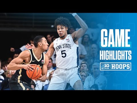 Purdue at Penn State | Highlights | Big Ten Basketball | 12/05/2024