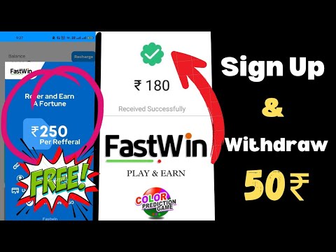 🤑 2023 Signup and Withdraw App Without KYC | Best Refer and Earn App Today | Fastwin New Update 2023