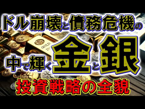 ドル崩壊と債務危機の中で輝く金と銀—投資戦略の全貌