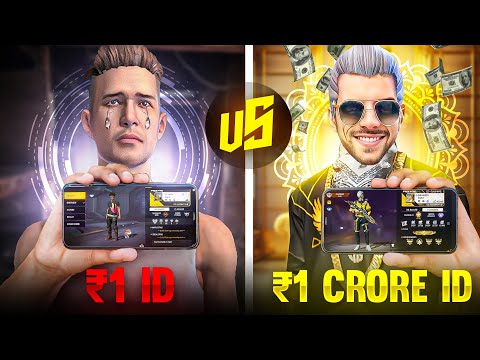 1 Subsriber Vs 10,00,000 Subscribers YouTuber's FF ID😱🔥 || Garena Free Fire