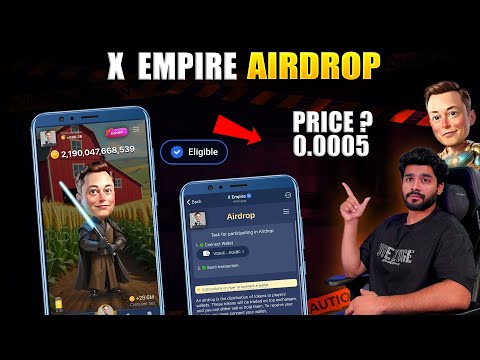 X EMPIRE AIRDROP || TOKEN PRICE 2$ ?? || X EMPIRE LISTING PRICE || X EMPIRE LISTING IN BINANCE