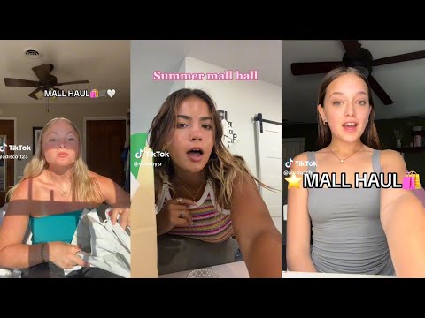 Mall haul - TikTok compilation 🛍️😋