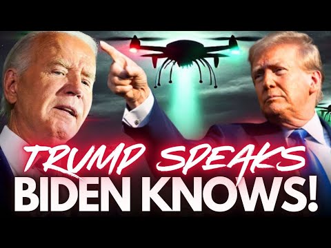 TRUMP SPEAKS!! Drones. BIDEN KNOWS!!