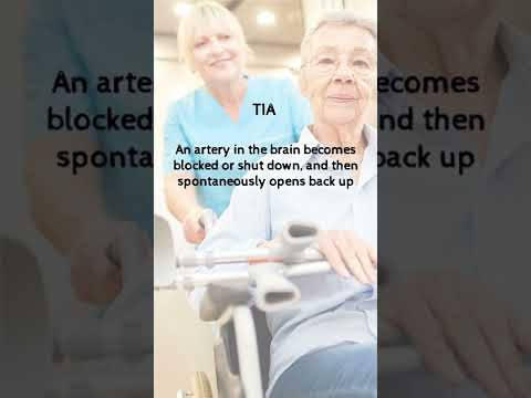 Get to know what is TIA. It is not a Stroke