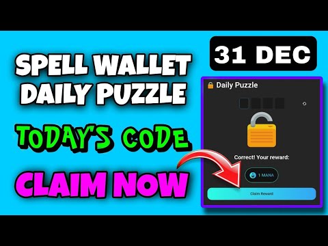 Spell Wallet Daily Puzzle Today 31 December | Spell Wallet Today Puzzle | Spell Wallet Secret Code