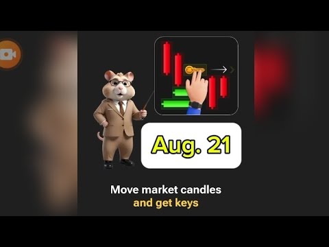 Hamster Kombat Mini game. August 21 ( Puzzle solved )