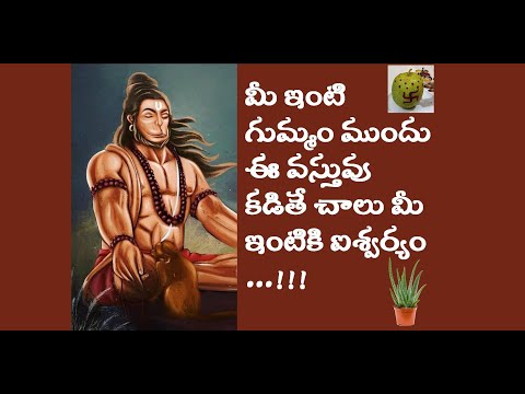 మీ ఇంటి గుమ్మం ముందు  ఈ వస్తువు కడితే చాలుమీ ఇంటికి ఐశ్వర్యం.....!!!