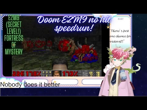 Doom E2M9 no damage speedrun!