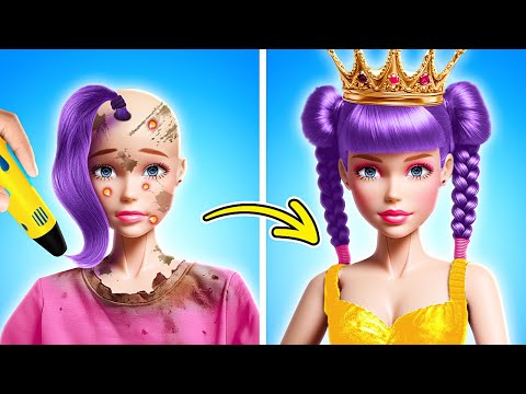 ¡Barbie Nerd Necesita un Cambio de Look! Increíbles Historias de Belleza y Trucos