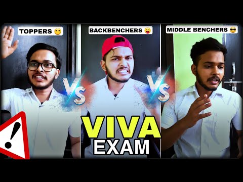 Viva Exam 📖 | Topper Vs Backbencher (part 10) 😵‍💫🥲 #shorts #funny #comedy #cbsememes