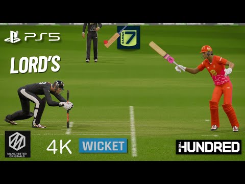 [PS5️⃣]🏏Manchester Originals1️⃣0️⃣0️⃣📍Lord's🔹#Cricket 24🔹4k🔹#Gameplay🔹60FPS🔹Maxi [Career Mode🔛]