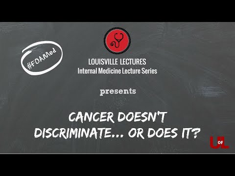 Cancer Doesn't Discriminate... or Does It? Dr. Rebecca Redman