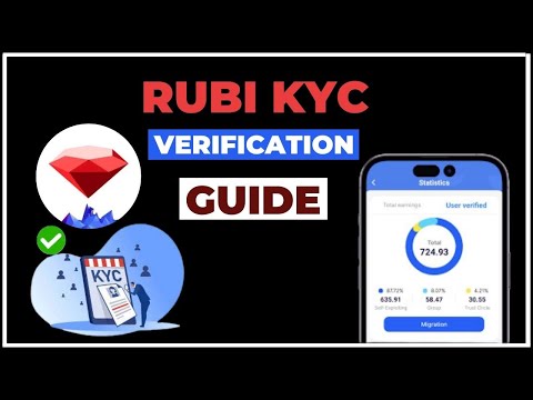 Rubi KYC Verification || How To Complete Rubi KYC Step By Step Guide || Rubi Coin Mining #rubicon