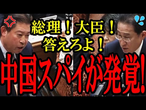 【暴露】日本の公安調査庁に中国スパイがいる！日本の機密情報が中国に筒抜けだった！発覚した中国スパイの問題がヤバすぎる...【国会中継】【福島伸享】