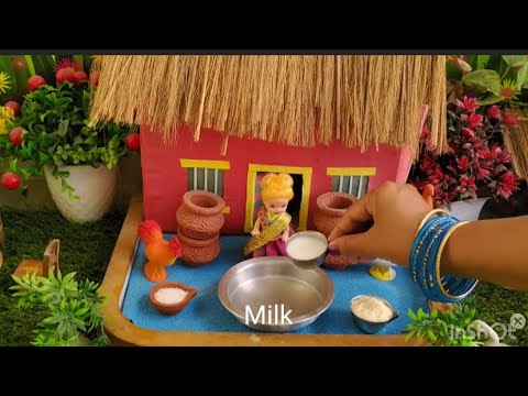 Miniature Cooking 🧑‍🍳 Mini Food 🍱 Kalakand Recipe