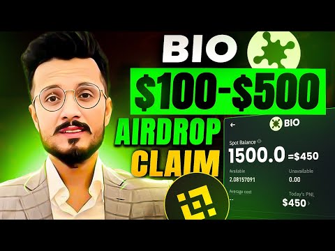 BIO TOKEN $100-500 CLAIM || BIO Coin launch on Binance Launchpool Join Step by Step