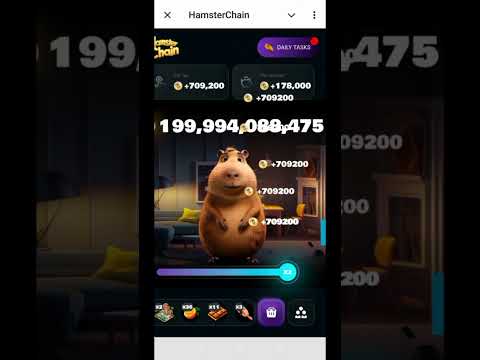 HamsterChain reaching 200 Billion coins #hamsterceo  #crypto #taptoearn