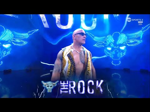 HEEL Rock Entrance WWE Smackdown 16/02/2024