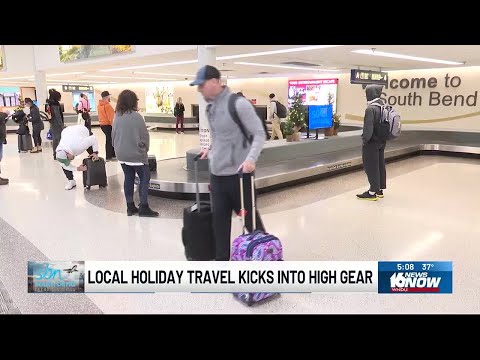 Holiday travel in full swing at South Bend International Airport