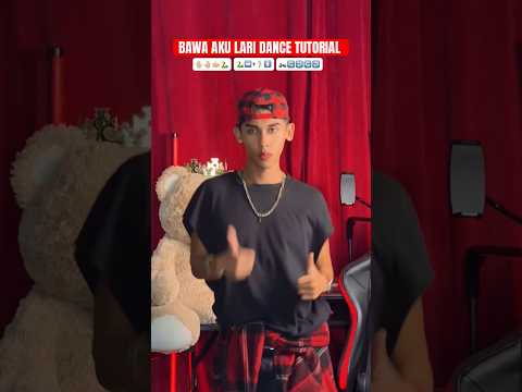 BAWA AKU LARI TUTORIAL DANCE #shorts #shortdancer