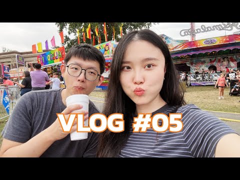 【强子VLOG#05】和我们一起过美食节吧｜Costco买的餐桌到货｜老王首次下厨