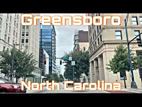 Greensboro, North Carolina - City Tour & Drive Thru