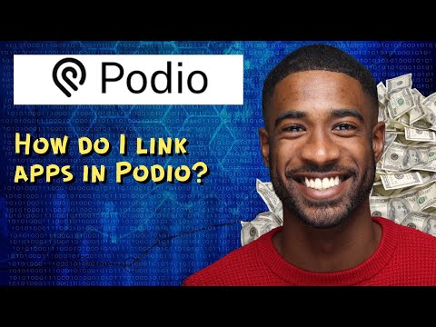 How do I link apps in Podio