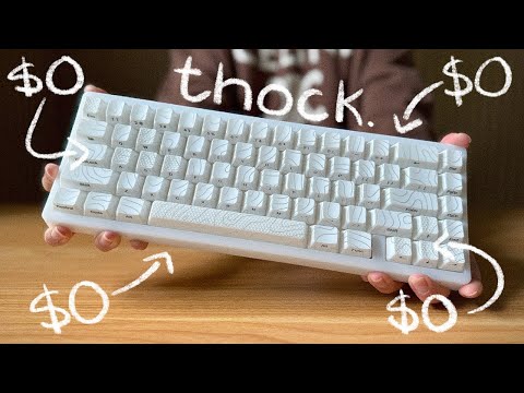 I turn a keyboard thocky for FREE *and you can too*||XVX M67