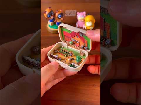 I made a tiny Stardew Valley farm in a lens case