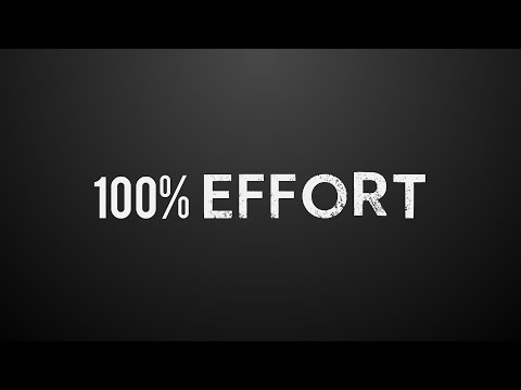 100% Effort #inspiration #inspirationalvideo