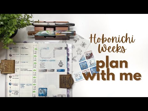 PLAN WITH ME // Hobonichi Weeks // Nov 25 - Dec 1, 2024