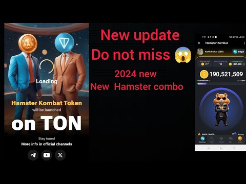 new mining app launch 😱|Hamster kombat🤑|new update launch#crypto #mining