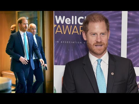 A NIGHT OF HEROES: PRINCE HARRY'S EMOTIONAL RETURN TO THE 2024 WELLCHILD AWARDS