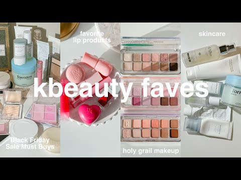 Updated KBeauty Favorites: Skincare & Makeup 🫢🎀 Lip products, Cushions, Toners, Sunscreens, & Serums