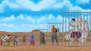 Rescue HULK & SPIDERMAN, SUPERMAN, BLACK PANTHER 2: Returning from the Dead SECRET - FUNNY CARTOON