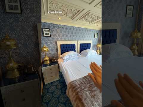 French balcony stateroom on SS Sphinx, Uniworld ROOM TOUR! #travel #egypt