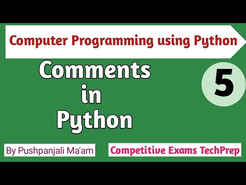 Lec - 2.1 Comments in Python in Hindi