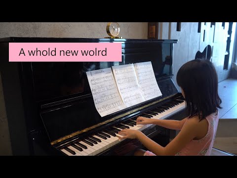 A whole new world/Pinano music