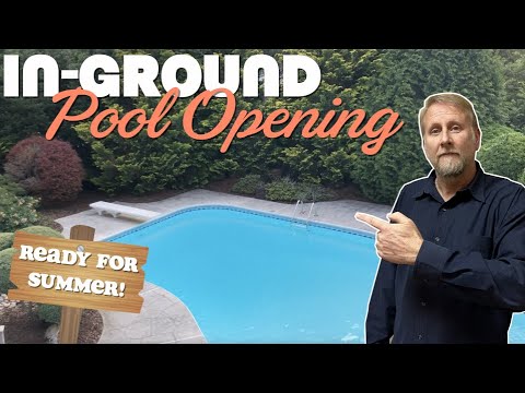 How to Open your In-Ground Swimming Pool for the Summer