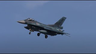 [4K]岐阜基地 JASDF 飛行開発実験団 F-2がひたすらアプローチしてくる映像 20210106 Gifu ADTW