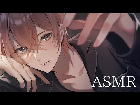 【ASMR/KU100】眠れない夜に安心する癒やしのヘアーブラッシングと耳かき睡眠導入寝かしつけ | 囁き | 心音 | トントン | earcleaning | Brushing Your Hair