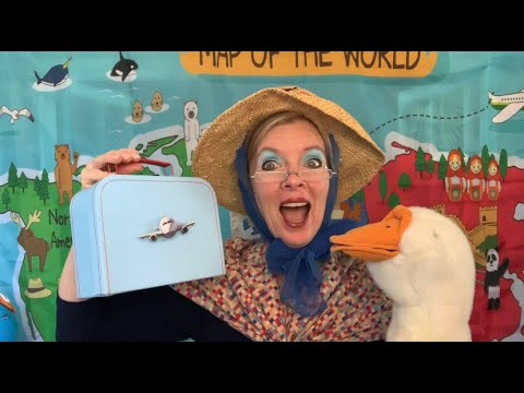 Around the World 🌍 with Mother Goose! North America!