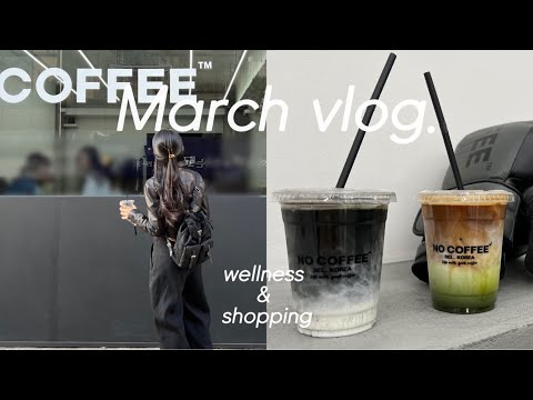 [Seoul vlog] Sinsa favorite places and cafe｜Vuori haul｜All that I purchased for Spring｜Olympic park