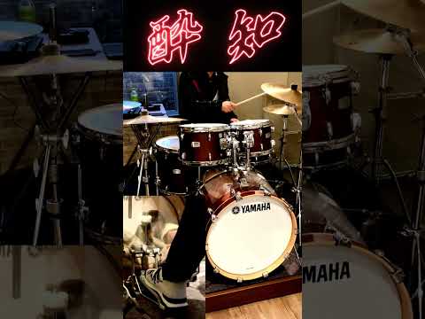 酔いどれ知らず-メガテラ・ゼロ 叩いてみた Drum cover ドラム練習動画#shorts