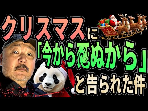 【メルヘン】クリスマスに「今から●にます!!」と脅された件【メリクリ】