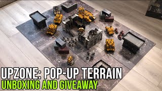 UPZONE Pop-up Terrain: Unboxing & Giveaway