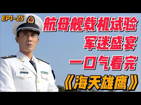 一口氣看完《海天雄鹰》EP1~25（连载中）爆火大作震撼来袭，军迷盛宴 #影视解说 #中国电视剧 #大陆剧