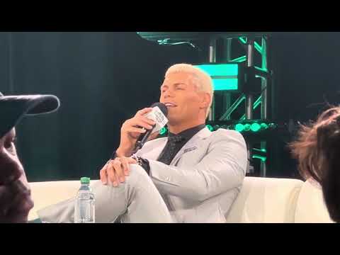 Cody Rhodes WWE World Panel Part 3 (WrestleMania 40 Weekend)