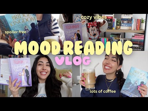 cozy mood reading vlog 📚❣️*spoiler free*