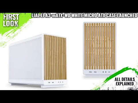 Lian Li A3-mATX-WD White Micro ATX PC Case Launched - Explained All Spec, Features And More